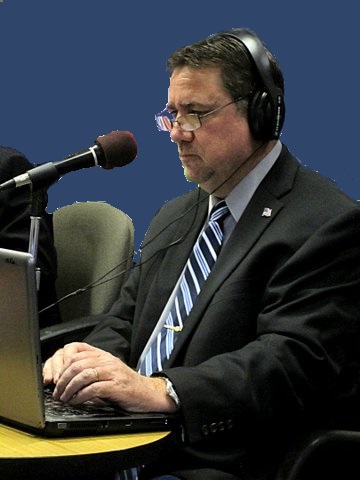 Doug in radio Studio pic