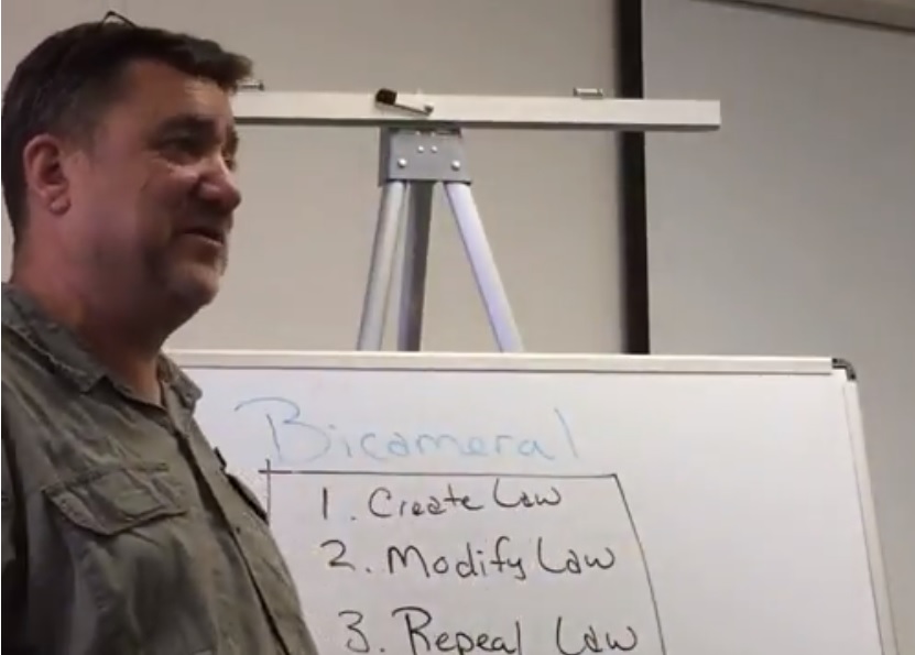 Doug teaching in Corona