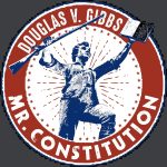 Mr Constitution Logo with lighter black surround