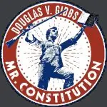 Mr Constitution Logo with lighter black surround