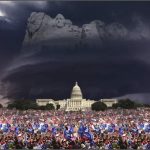 liberty ascends on washington