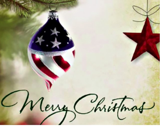 patriotic christmas