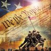 constitution flag and troops