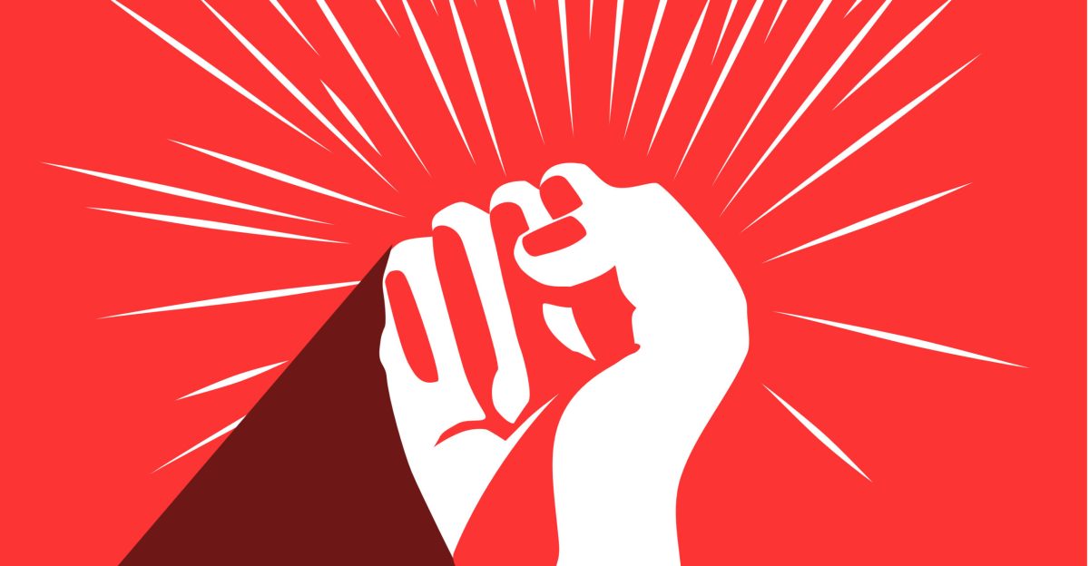 Raised Fist scaled