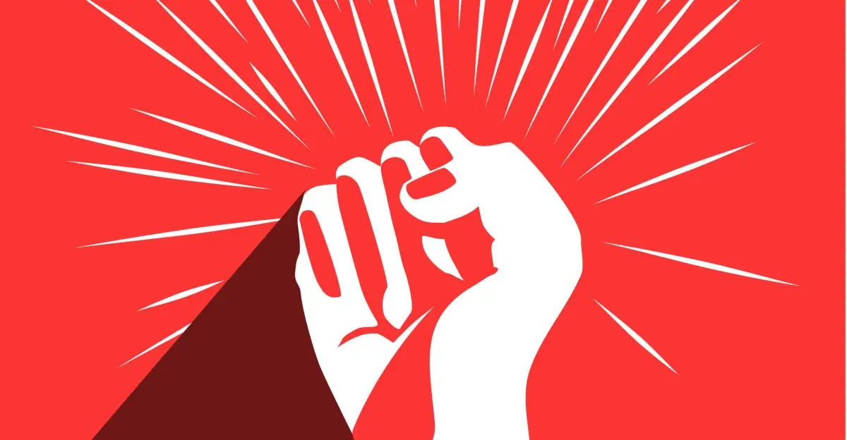 Raised Fist scaled