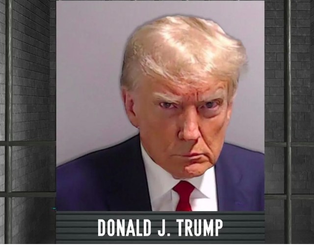 donald trump mugshot