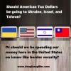flags of israel taiwan and ukraine