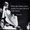 socrates slander by losers of the debate