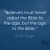 Age adjust to the bible