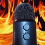 Flaming Microphone