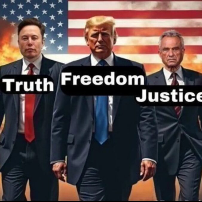 truth freedom justice with trump elon musk and rfk