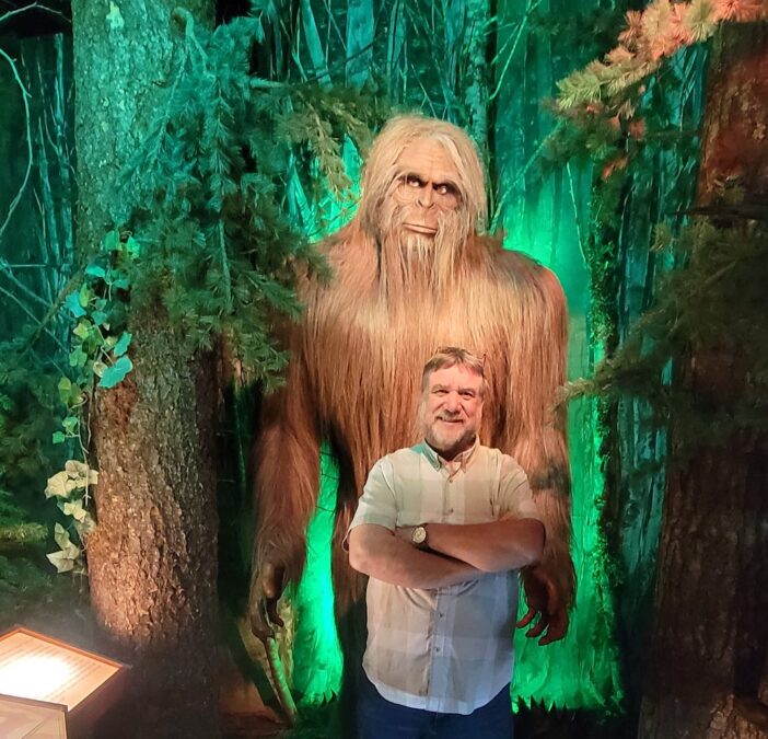 Doug with Sasquatch smaller