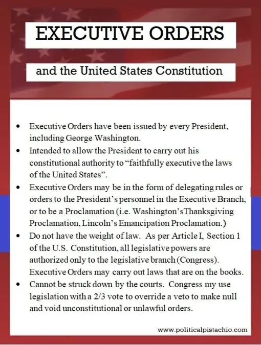 Executive Orders and the US Constitution