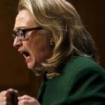 angry hillary clinton