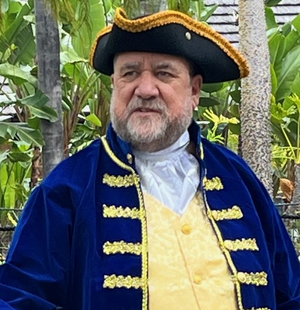 Doug dressed as founder