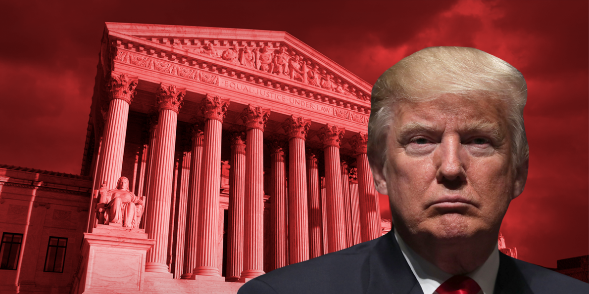 trump versus the court