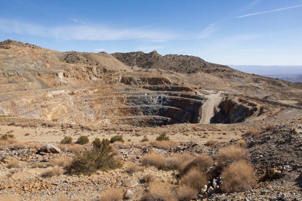 Mountain Pass Rare Earth Mine in California