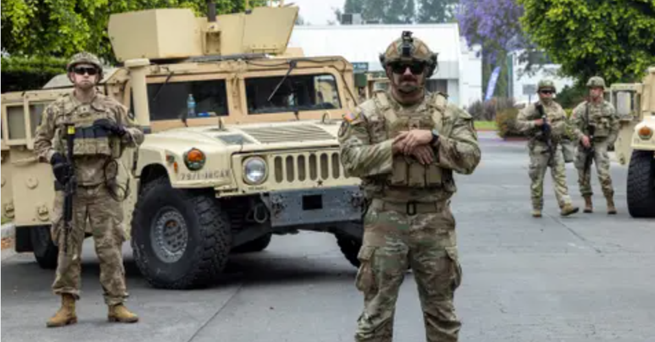 National Guard in Los Angeles 2025
