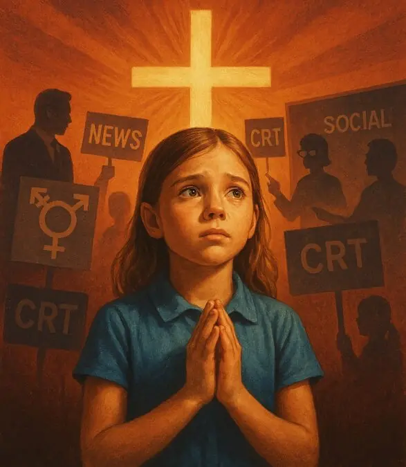 christian child versus societal attacks