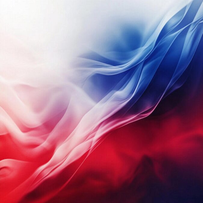 politically charged red blue background