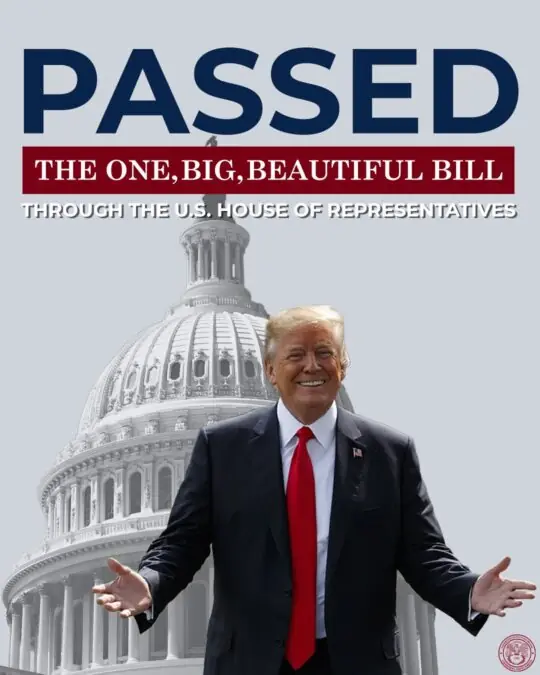 Big Beautiful Bill passed