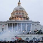 Capitol jan 6 smoke and protests