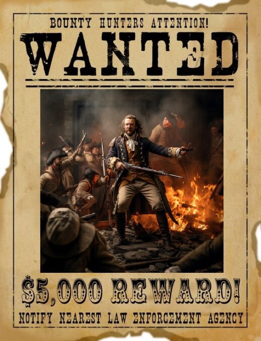 Doug on wanted poster